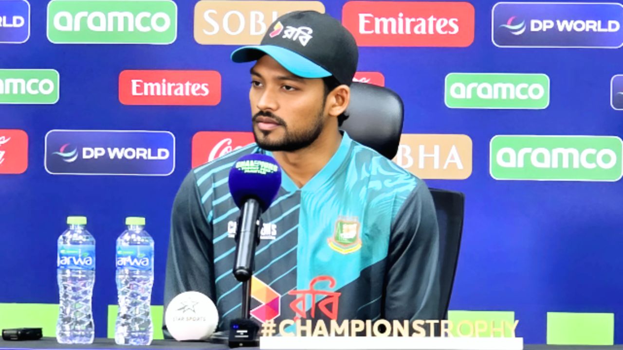 Najmul Hossain Shanto challenges India ahead of match